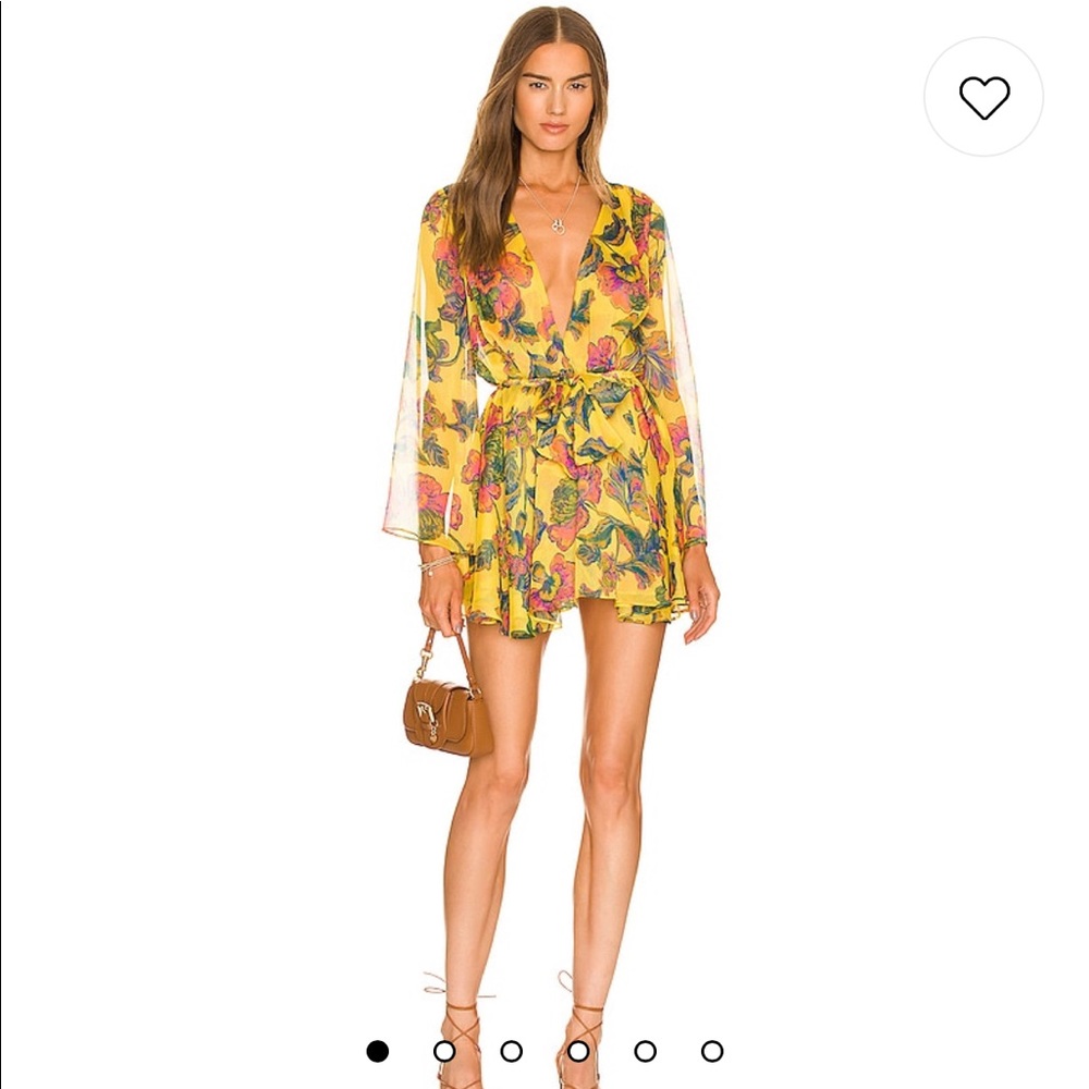 MISA Los Angeles Kaia Dress in Grand Canary